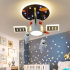 Cartoon Astros Satellite lamp Led Remote Control Ceiling Lights For Children'S Room lamp(WH-MA-149)