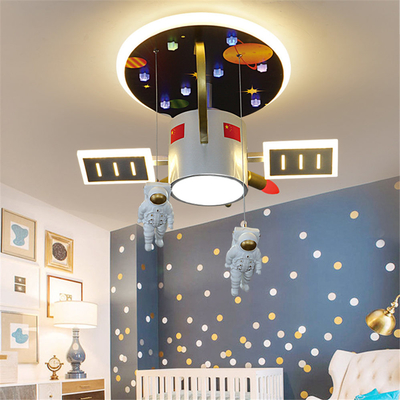 Cartoon Astros Satellite lamp Led Remote Control Ceiling Lights For Children'S Room lamp(WH-MA-149)