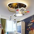Cartoon Astros Satellite lamp Led Remote Control Ceiling Lights For Children'S Room lamp(WH-MA-149)