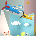 Children's Led Pendant Lamp Airplane Nordic Hanging kids room decoration boys(WH-MA-151)