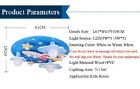 Cartoon Remote Control LED Ceiling Lights kids room chandelier(WH-MA-152)