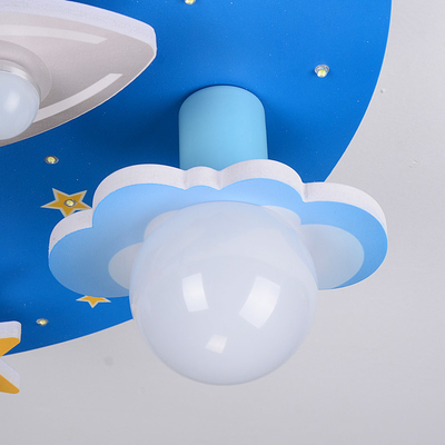 Cartoon Remote Control LED Ceiling Lights kids room chandelier(WH-MA-152)