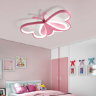 Butterfly Chandelier kids nordic children's room bedroom decor led lamp lights(WH-MA-175)