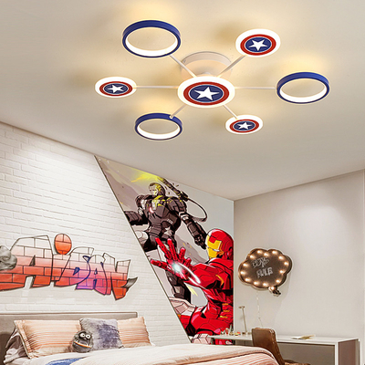 Kids bedroom decor led lights for room indoor chandelier lighting baby boy ceiling lamp（WH-MA-181）