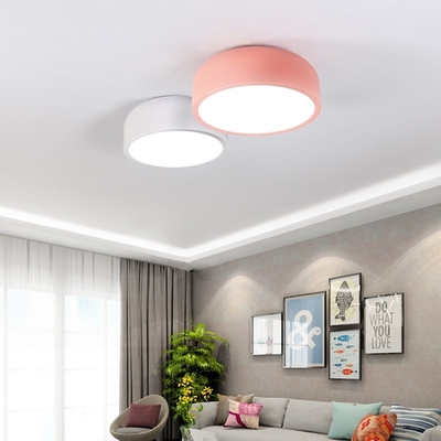 LED e27 round modern ceiling lamp fixture Home office living room led ceiling light flush mount(WH-MA-187)