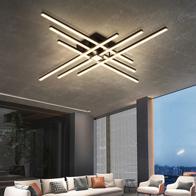 Modern household lamps atmospheric LED ceiling lamp minimalist linear chndelier(WH-MA-192)