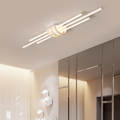 Modern Led Ceiling lights for bedroom corridor foyer living room Black long chandelier(WH-MA-195)