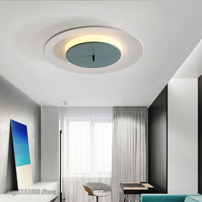 Modern Simple LED Ceiling Lights Nordic Living Room Children's room Round Ceiling Lamp(WH-MA-197)