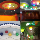 Modern 5 colors Kids acrylic ceiling light fixtures Kids Room home decor Children balloon lamp(WH-MA-161)