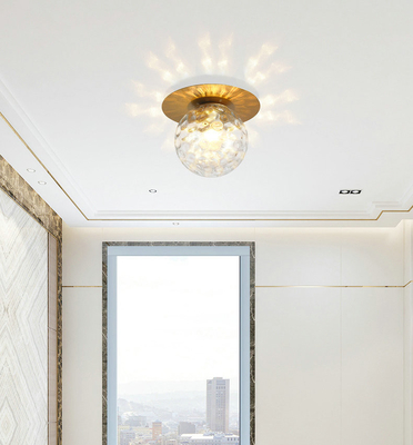 Glass Ball Ceiling light modern Staircase Balcony Corridor porch Bedside Hallway Ceiling lamp(WH-MA-165)