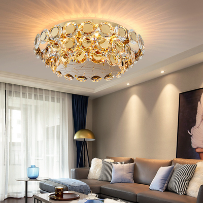 Modern LED Crystal Chandelier Luxury gold ceiling lamp(WH-CA-52)