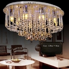 Oval Crystal Chandelier For Living room Bedroom Hotel ceiling chandelier(WH-CA-55)