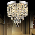 LED Round Ceiling Light with Led Brightness Corridor gold flushmont lights(WH-CA-90)