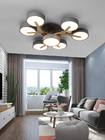 Modern Led Ceiling Lamps for Living Room Bedroom Kitchen Home Surface Mount Nordic Style Wooden Chandelier(WH-WA-22)