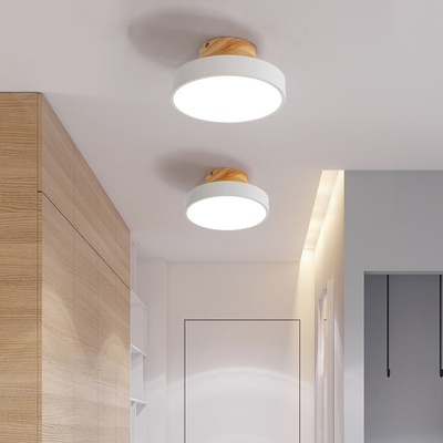 Ceiling Lights Modern Led Nordic Wood Lighting Fixture Indoor led panel ceiling light(WH-WA-24)