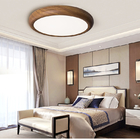 Modern creative antique walnut wood grain Iron ceiling light(WH-WA-30)
