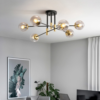 Nordic Magic Bean LED Chandelier Molecular Light Retro Ceiling Lamp(WH-LA-28)