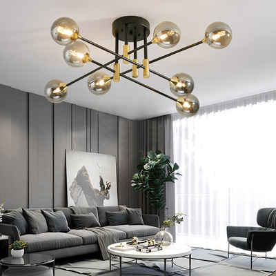 Nordic Magic Bean LED Chandelier Molecular Light Retro Ceiling Lamp(WH-LA-28)