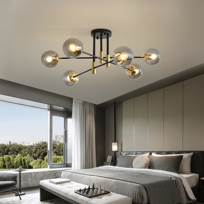 Nordic Magic Bean LED Chandelier Molecular Light Retro Ceiling Lamp(WH-LA-28)