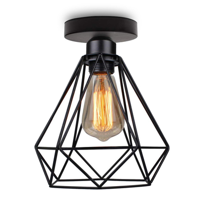 Metal Cage Ceiling lights Minimalist Corridor Hallway Ceiling Lamp(WH-LA-31)