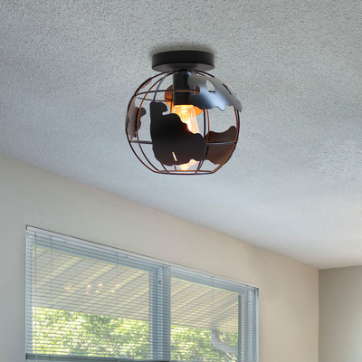 Mini Ceiling Lights Vintage industrial Ceiling lamp Hallway corridor Retro Loft industrial ceiling light(WH-LA-36)