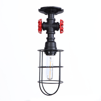 Industrial Loft Small Simple Corridor Bedroom Side Room Dining Room steampunk ceiling lamp（WH-LA-37）