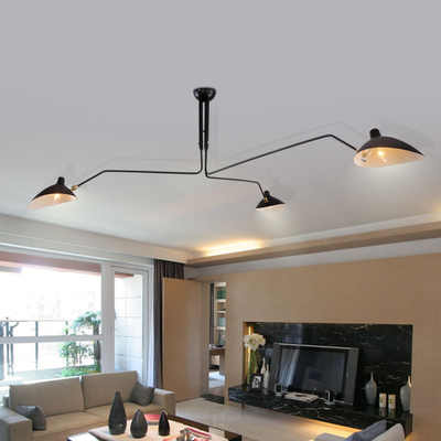 Loft Spider Duckbill Chandeliers Modern E27 Iron Ceiling Retro Chandelier(WH-LA-39)