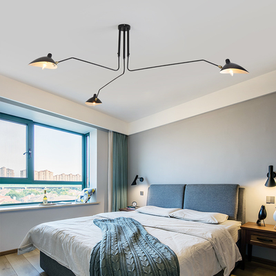 Loft Spider Duckbill Chandeliers Modern E27 Iron Ceiling Retro Chandelier(WH-LA-39)