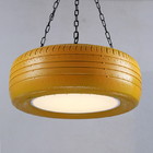 Loft Industrial Wind Tire Pendant Light Color LED Lamp Bead Hanging retro chandelier(WH-VP-132)