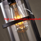 Retro Industrial Single Head Glass Chandelier Bar Network Coffee Restaurant E27 Edison Bulb Light(WH-VP-137)