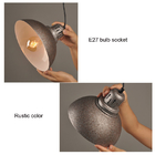 American Loft Chandelier Retro E27 Droplight Industrial Pendant Lamp(WH-VP-140)