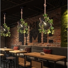 Simulation Green Plant Pendant Lamps Creative Modern Simple Plant Hanging Light(WH-VP-147)