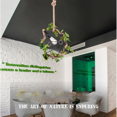 Simulation Green Plant Pendant Lamps Creative Modern Simple Plant Hanging Light(WH-VP-147)