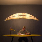 Creative Sailing Pendant Light Modern Restaurant Decor Lamp Dining Living Room Fabric Pendant Lights(WH-WP-160)