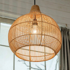Vintage Rattan Pendant Lights Hand-woven Rattan Hanging Lamp Lights for Living Room Decoration  Light(WH-WP-23)