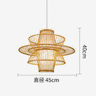 Chinese Pendant Lights for Living Room Bar Restaurant Bamboo Light(WH-WP-27)