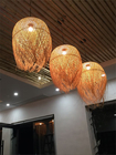 Japanese Tea Room Bamboo Pendant Lights Lighting Vintage Indoor Home Decor designer pendant light(WH-WP-28)