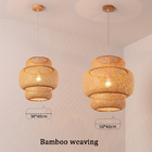 Bamboo Hand Woven Bamboo Art Chandelier Dining Rroom Bamboo Lantern Chandelier(WH-WP-35)