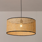 Japanese Style Modern Hanglamp Rattan Pendant Light Fixture Handmade Bamboo pendant light(WH-WP-51)