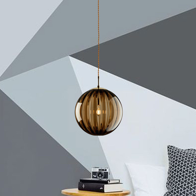 Modern Led Pendant Lamp Nordic Hanging Lights Glass Ball Lighting Fixtures(WH-GP-43)