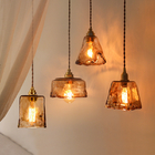 Modern Pendant Light LED Glass Nordic Kitchen Restaurant Bar Living Bedroom Bed side Lamp(WH-GP-46)