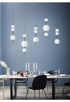 Modern LED Pendant Lamps Hanging light fixture Restaurant Gourd Pendant Lights(WH-GP-49)