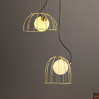 Pendant Lights Modern Art Deco Chandelier For the Kitchen Master Bedroom Gold Pendant Lamp(WH-GP-51)