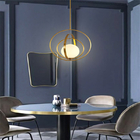 Post Modern Pendant Light Lamp Kitchen Restaurant Study Living Room Lighting Home Round Ball Lights(WH-GP-72)