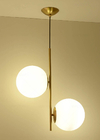 SGROW Decorative Glass Luster Hanging Lamp Lighting Fixture Nordic Modern Glass Balls Pendant Light(WH-GP-86)
