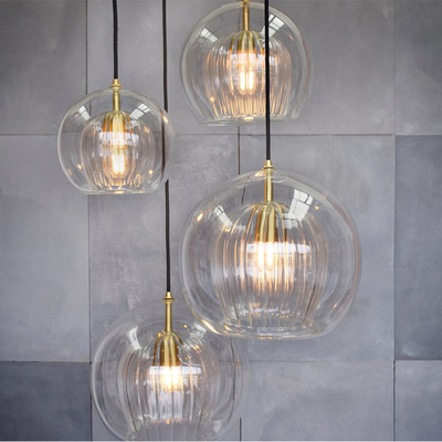 Nordic Led Glass Pendant Light Modern Kitchen Hanging Lights Bar Industrial Lamp(WH-GP-87)