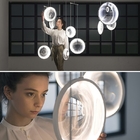 Art Decor Nordic Designer Convex Lens Glass Led Pendant Lights(WH-GP-88)