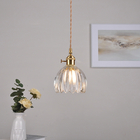 Modern Glass Pendant Light Clear Flower Pendant Lamp living dinning room hanging lamp(WH-GP-99)