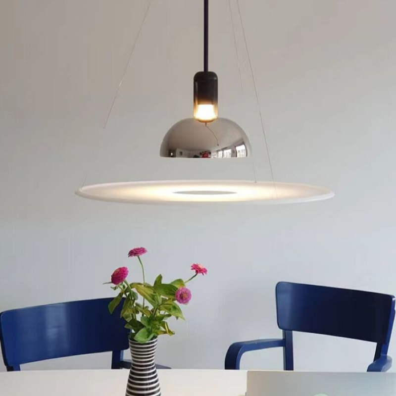Nordic LED designer Pendant Lights Creative Living Room Bedroom Frisbi Pendant Light（WH-AP-421）