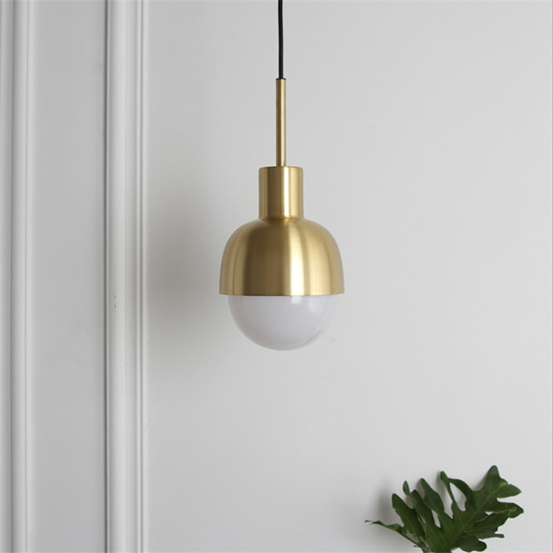 Modern Creative Metal Pendant Lights Golden For Living Room Bedside NIKU PENDANT LAMP（WH-AP-424）